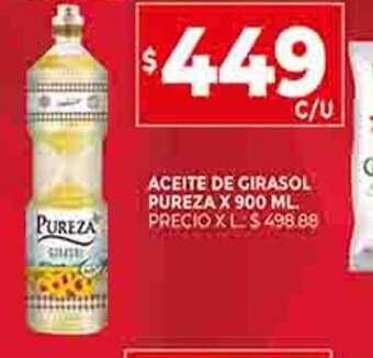 Supermercados DIA Aceite De girasol Pureza x 900 Ml oferta