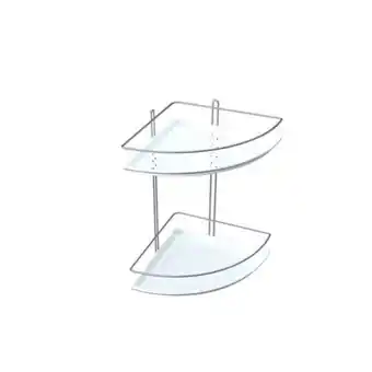 Easy Esquinero doble ducha fondo plast blanc oferta