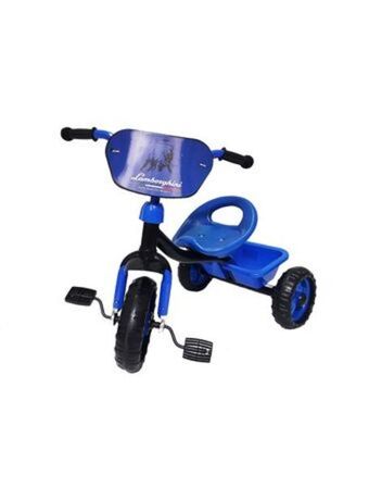 Triciclo infantil facil armado lamborghini original con canasto