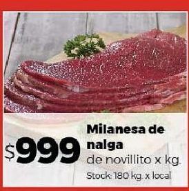 Disco Milanesa de nalga oferta