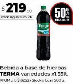 Disco Bebida a base de hierbas terma oferta