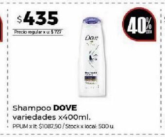 Disco Shampoo dove oferta