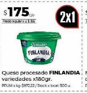 Queso procesado finlandia