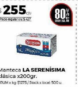 Disco Manteca la serenísima oferta