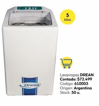 Coppel Lavarropas drean oferta