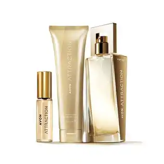 Avon Set x3 attraction original oferta