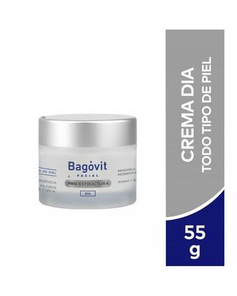 Punto de Salud Bagovit facial pro estructura crema hidratante activa anti cross-linking día, todo tipo de piel, 55g oferta