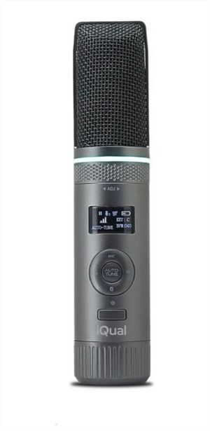 Garbarino Microfono inalambrico iqual sd20 condensador auto tune + pie oferta