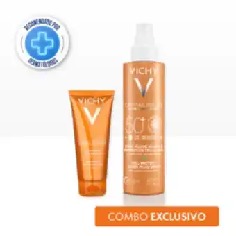 Farmacia Selma Combo capital soleil autobronceante corporal x 100 ml + capital solei cell protect fps 50 x 200 ml oferta