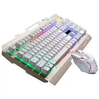Maitess Teclado pc gamer retroiluminado g700 combo + mouse oferta