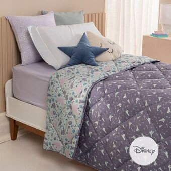 Arredo Acolchado 1 plaza reversible firuletes frozen oferta