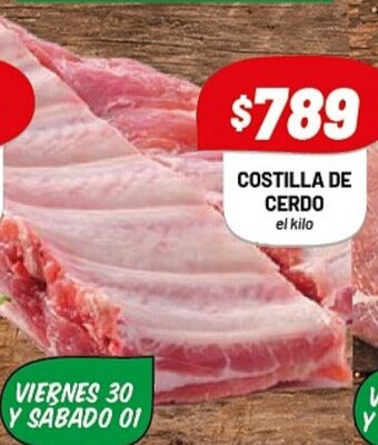 Almacor Costilla de Cerdo oferta