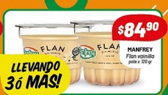 Almacor Manfrey Flan Vainilla oferta