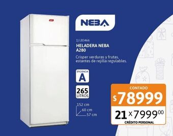 Cetrogar Heladera neba oferta