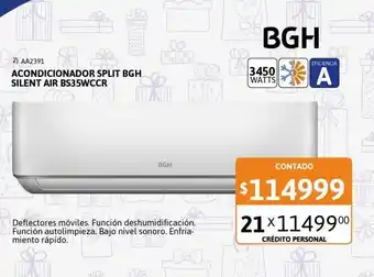 Cetrogar Aire acondicionado split oferta