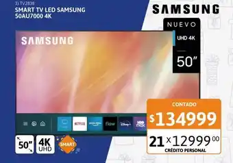 Cetrogar Smart tv samsung 50" 4k oferta