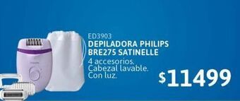 Cetrogar Depiladora philips bre275 satinelle essential 4 acce oferta