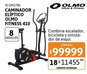 Cetrogar Caminador elíptico olmo fitness 410 oferta