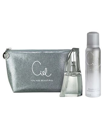 Punto de Salud Ciel - bolsito nessesaire crystal (eau de parfum x 50 ml + desodorante x 123 ml) oferta