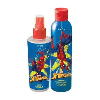Avon Set x2 spiderman shampoo y colonia oferta