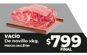 Supermayorista Vital Vacío De Novillo x kg oferta