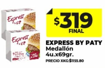 Supermayorista Vital Express By Paty Medallón 4u.x69gr. oferta