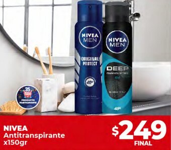 Supermayorista Vital Nivea Antitranspirante x 150gr oferta