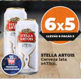 Supermayorista Vital Stella Artois Cerveza Lata x 473cc oferta