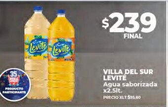 Supermayorista Vital Villa del Sur Levite Agua Saborizada x 2.5lt oferta