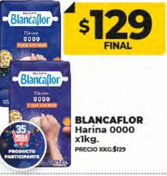 Supermayorista Vital Blancaflor Harina 0000 x1kg oferta