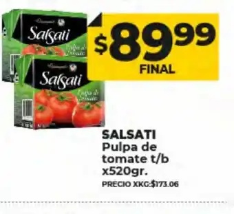 Supermayorista Vital Salsati Pulpa de Tomate t/b x 520gr oferta