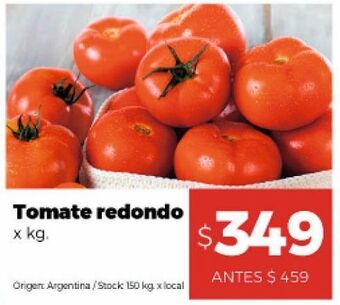 Disco Tomate redondo kg oferta