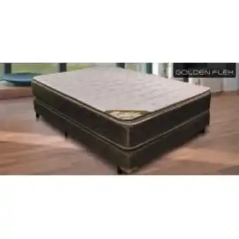 Saturno Hogar Conjunto sommier gani golden flex 3.0 190x140 espuma alta d. oferta