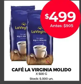 Supermercados Tadicor Café La Virginia Molido oferta