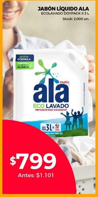 Supermercados Tadicor Jabón Liquido Ala oferta