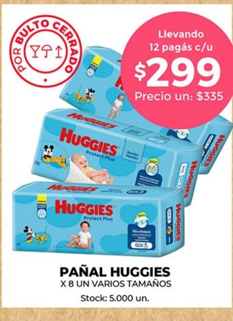 Supermercados Tadicor Pañal Huggies oferta
