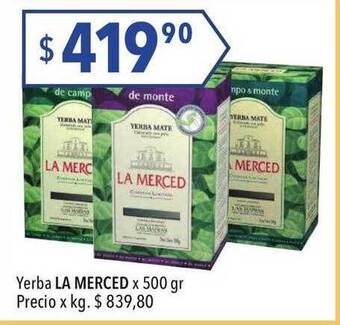 Hergo Yerba la merced oferta