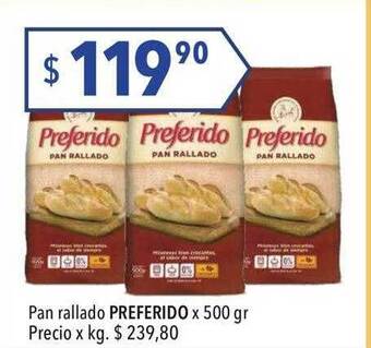 Hergo Pan rallado preferido oferta