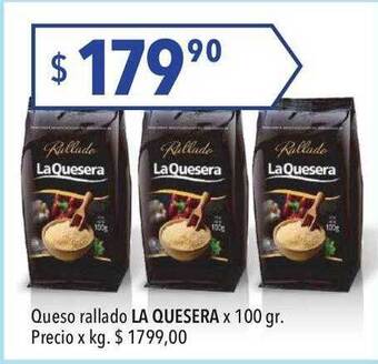 Hergo Queso rallado la quesera oferta