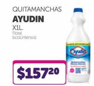 La Gallega Supermercados Quitamanchas ayudin oferta