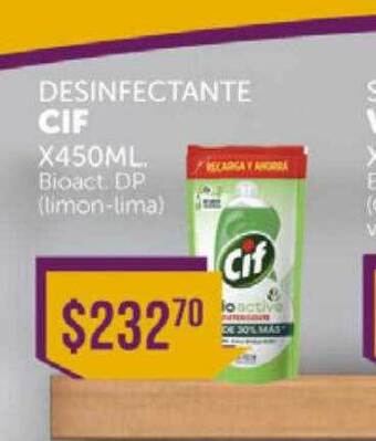 La Gallega Supermercados Desinfectante cif oferta