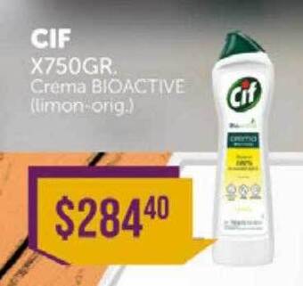 La Gallega Supermercados Cif crema bioactive oferta