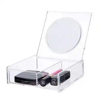 Easy Caja organizadora c/tapa espejo 15x15x5 oferta