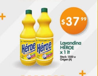 Supermercados Buenos Días Heroe Lavandina x 1 lt oferta