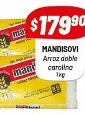 Almacor Mandisovi arroz doble carolina oferta