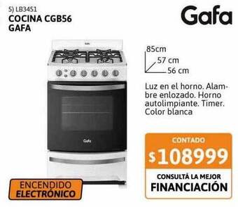 Cetrogar Cocina cgb56 gafa oferta