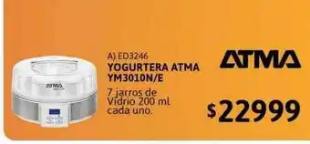 Cetrogar Yogurtera atma ym3010n e oferta