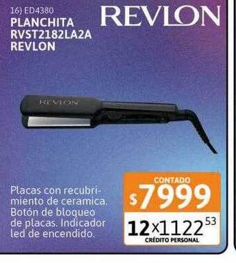 Cetrogar Planchita rvst2182la2a revlon oferta