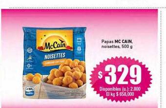 Cooperativa Obrera Papas mc cain noisettes oferta