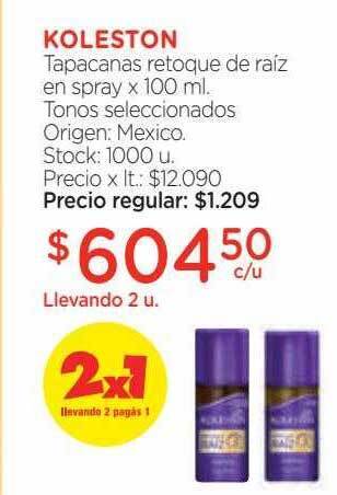 Farmacity Koleston tapacanas retoque de raíz en spray oferta